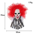 Halloween Clown Door Decoration Molded Plastic