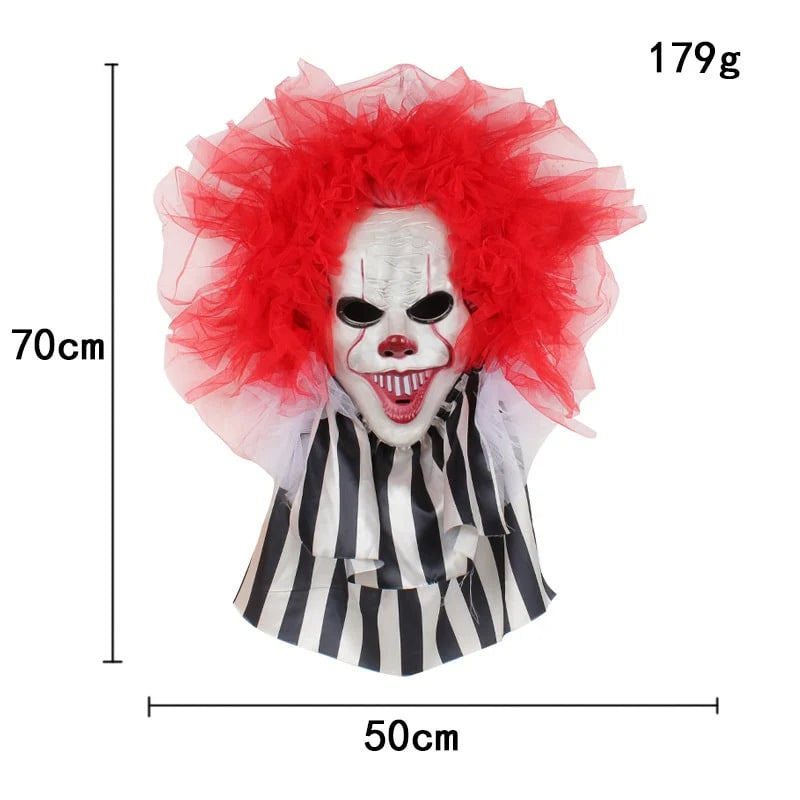 Halloween Clown Door Decoration Molded Plastic