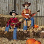 Halloween Decoration Animated Skeleton Duo Motion Activated