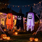 Halloween Decoration Figure Glowing Eyes Weather-Resistant