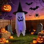 Halloween Decoration Figure Glowing Eyes Weather-Resistant