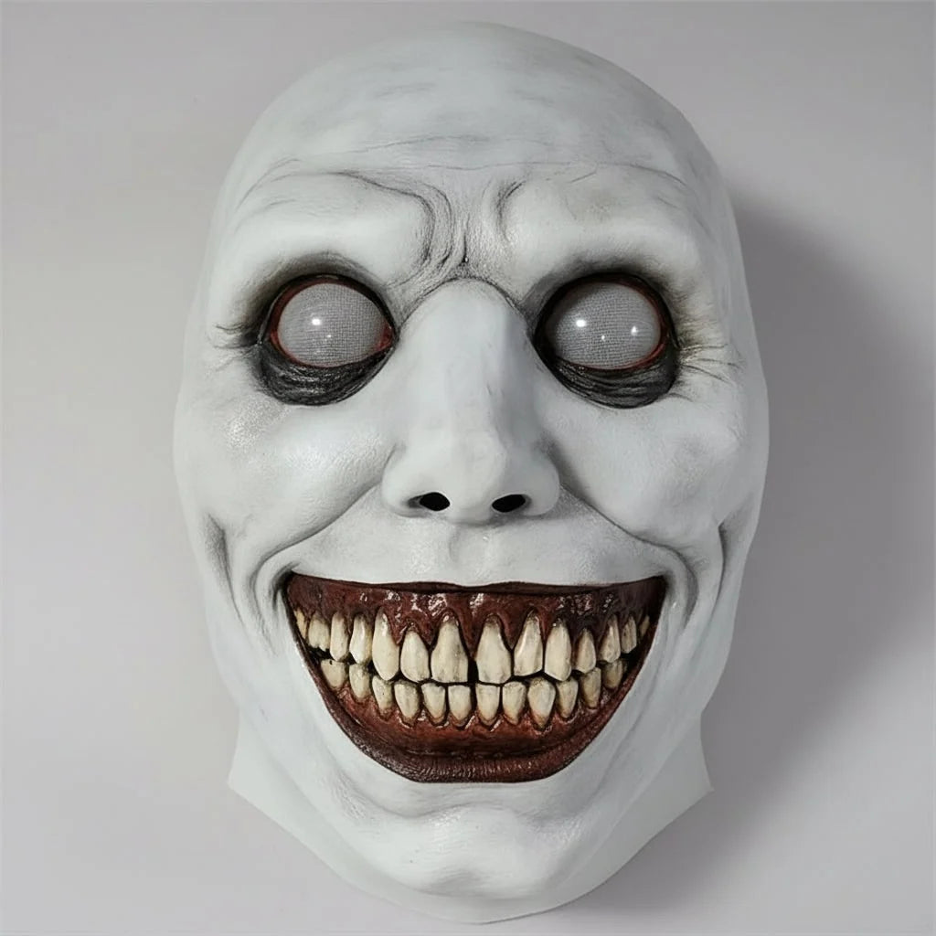 Halloween Face Mask Molded Latex & LED Eyes