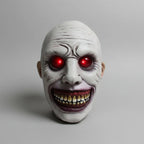 Halloween Face Mask Molded Latex & LED Eyes
