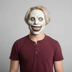 Halloween Face Mask Molded Latex & LED Eyes