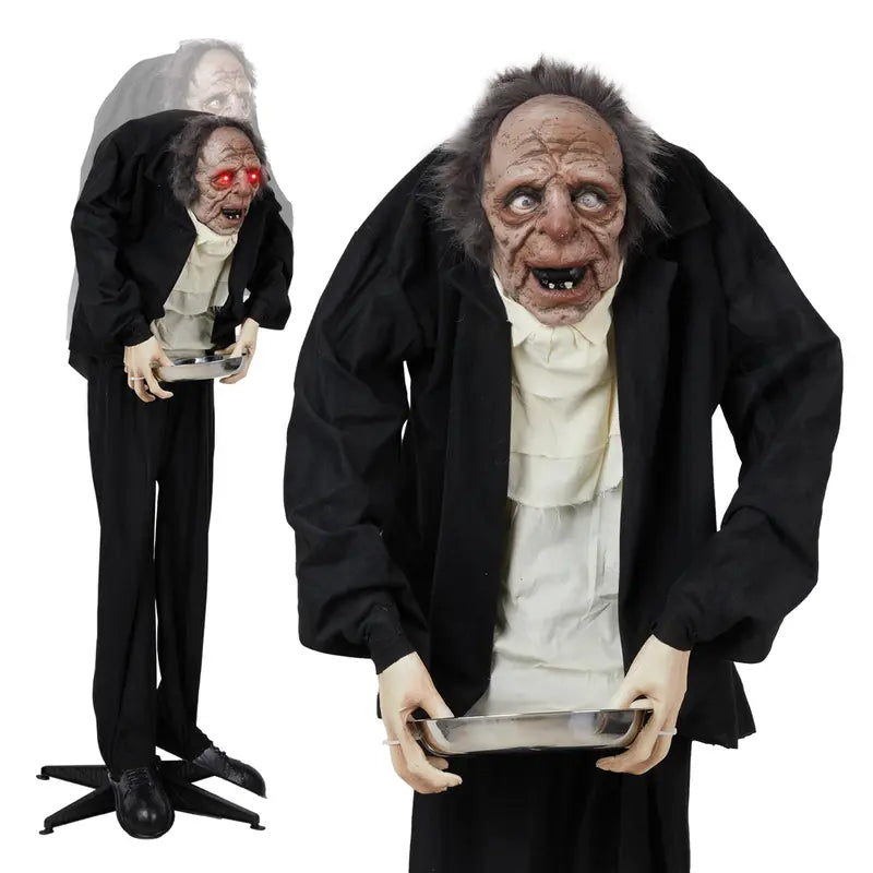 Halloween Figure 5 Ft Sound & Motion-Activated Red LED Eyes
