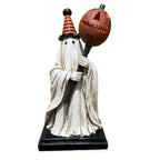 Halloween Figure Handcrafted Ghost Glowing Pumpkin Indoor & Outdoor
