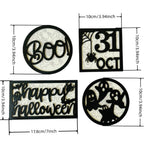 Halloween Ghost Decor Set 3-Piece Indoor/Outdoor Durable
