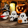 Halloween Ghost Decor Set 3-Piece Indoor/Outdoor Durable