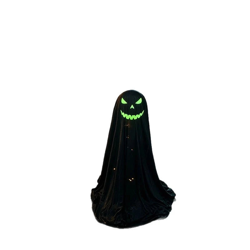 Halloween Ghost Decoration Glowing Eyes Weather-Resistant Indoor & Outdoor