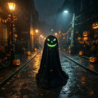 Halloween Ghost Decoration Glowing Eyes Weather-Resistant Indoor & Outdoor