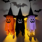 Halloween Ghost Decoration LED Lighted Hanging 39 Inch Weatherproof