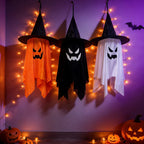 Halloween Ghost Decoration LED Lighted Hanging 39 Inch Weatherproof