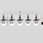 Halloween Ghost Decoration Multi-Color LED Battery & USB Powered