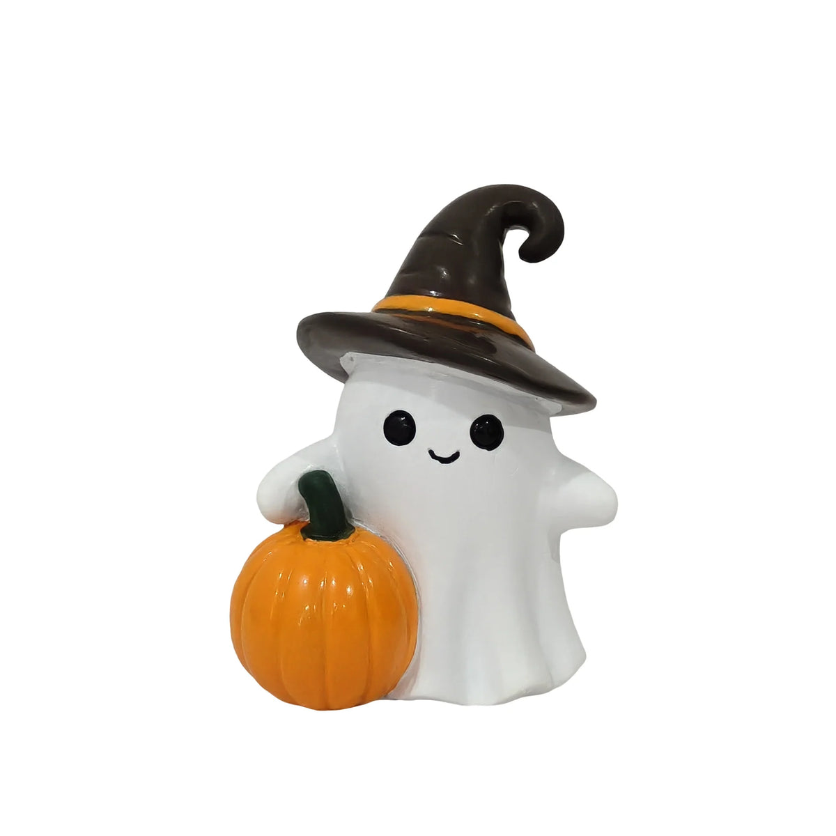 Halloween Ghost Figurine Handmade Resin Indoor & Outdoor