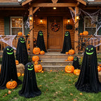 Halloween Ghost Glowing Eyes Weather Resistant Indoor & Outdoor