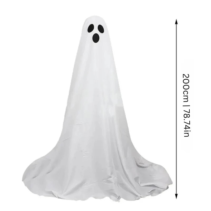 Halloween Ghosts LED Battery-Powered Set of 2