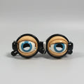 Halloween Glasses String-Controlled Blinking Spiral & Heart Eyes
