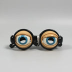 Halloween Glasses String-Controlled Blinking Spiral & Heart Eyes