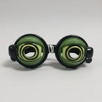 Halloween Glasses String-Controlled Blinking Spiral & Heart Eyes