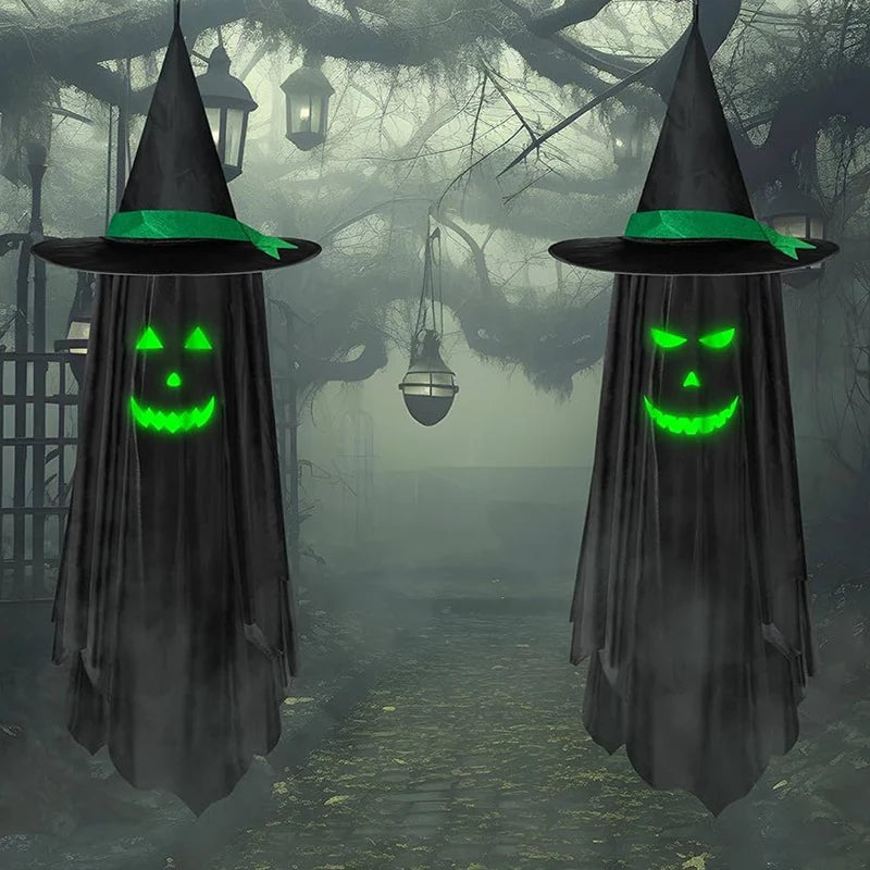 Halloween Hanging Decoration Glow-In-The-Dark Weatherproof 39 Inch