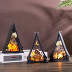 Halloween Lamp Castle & Bats LED Indoor & Outdoor