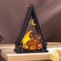 Halloween Lamp Castle & Bats LED Indoor & Outdoor