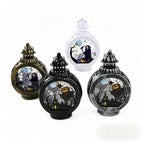 Halloween Lantern Ghost & Pumpkin Cutouts LED Indoor Outdoor