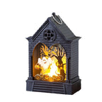 Halloween Lantern Haunted House LED Weatherproof Hanging Hook