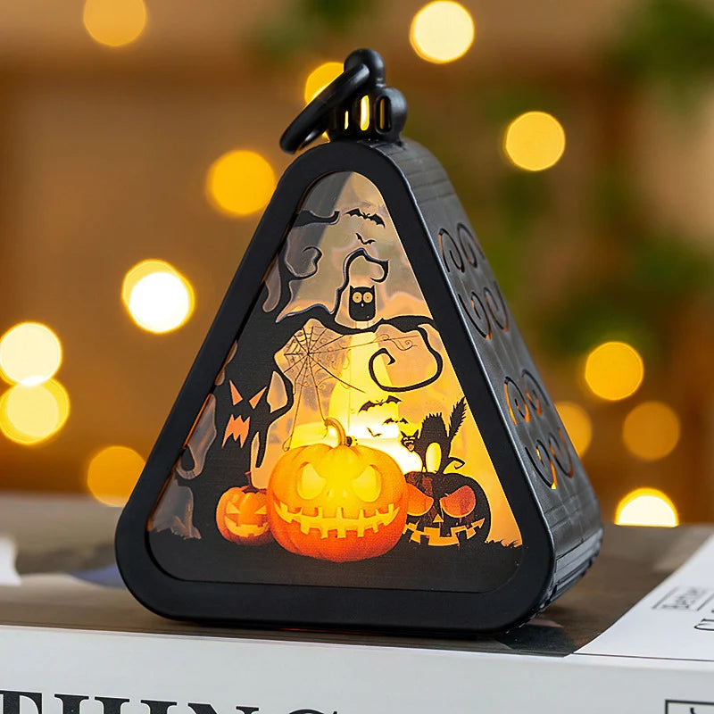 Halloween Lantern Haunted House Soft Light Indoor & Outdoor