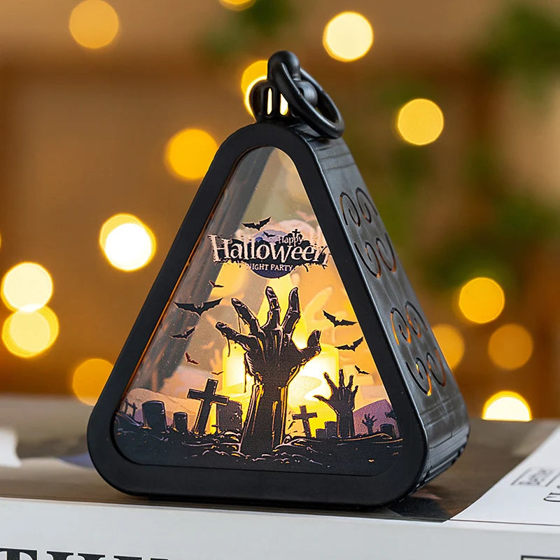 Halloween Lantern Haunted House Soft Lighting Indoor & Outdoor