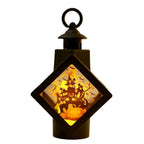 Halloween Lantern LED Spooky Castle & Pumpkin