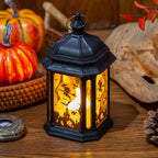 Halloween Lantern LED Weather-Resistant Plastic Portable Handle