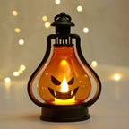 Halloween Lantern Pumpkin Face LED Indoor & Outdoor