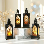 Halloween Lantern Pumpkin-Shaped Tealight & LED Compatible