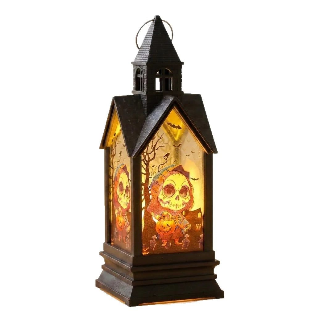 Halloween Lantern Pumpkin-Shaped Tealight & LED Compatible