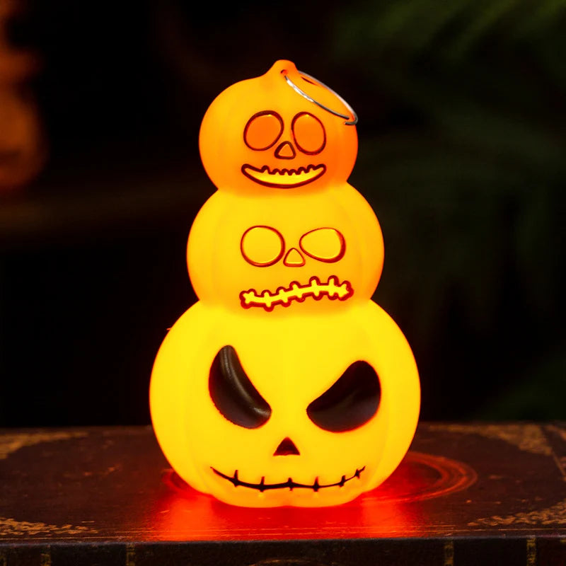 Halloween Lantern Pumpkin & Skull Design Soft LED