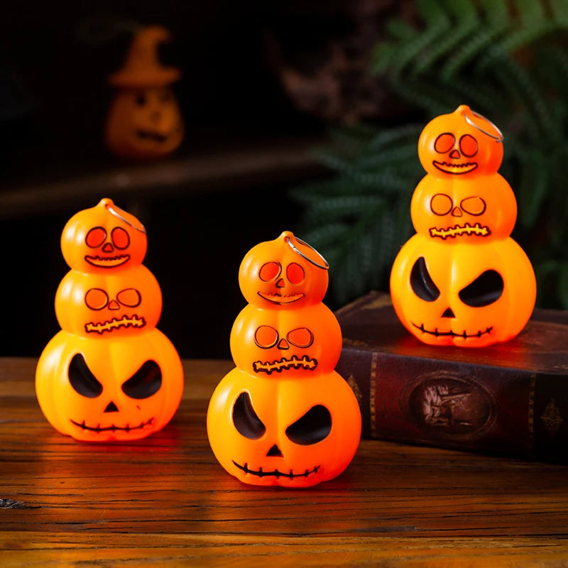 Halloween Lantern Pumpkin & Skull LED Indoor Outdoor