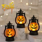 Halloween Lantern Smiling Pumpkin Soft Glow Indoor & Outdoor