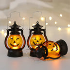 Halloween Lantern Smiling Pumpkin Soft Glow Indoor & Outdoor