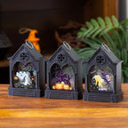 Halloween Lantern Spooky House LED Indoor Outdoor