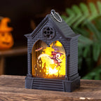 Halloween Lantern Spooky House LED Indoor Outdoor