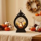 Halloween Lantern Warm LED Silhouette Battery or USB