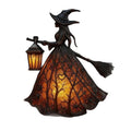 Halloween Lantern Witch Figurine Lighted Weather-Resistant