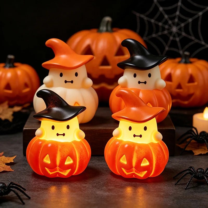 Halloween Light Ghost & Pumpkin Soft Warm LED