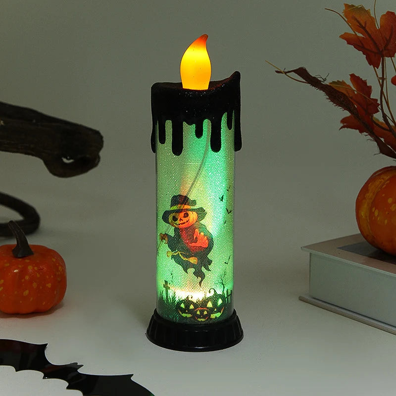 Halloween Light Spooky Figure Soft Glow Indoor Outdoor