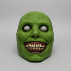 Halloween Mask Full Face Molded Latex & Elastic Strap