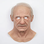 Halloween Mask Natural Latex Movable Jaw & Lifelike Sculpting