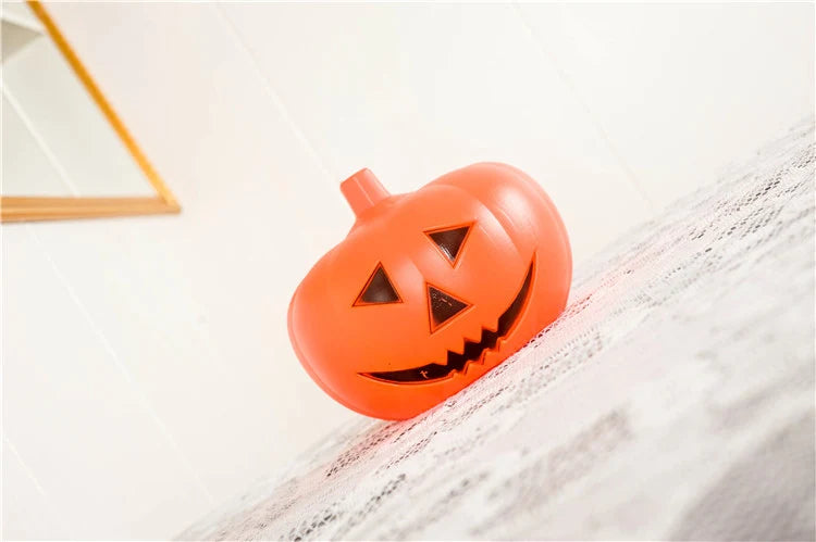 Halloween Pumpkin Carved Face Durable Indoor & Outdoor