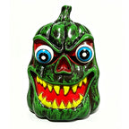Halloween Pumpkin Decoration LED Eyes & Hidden Candy Compartment