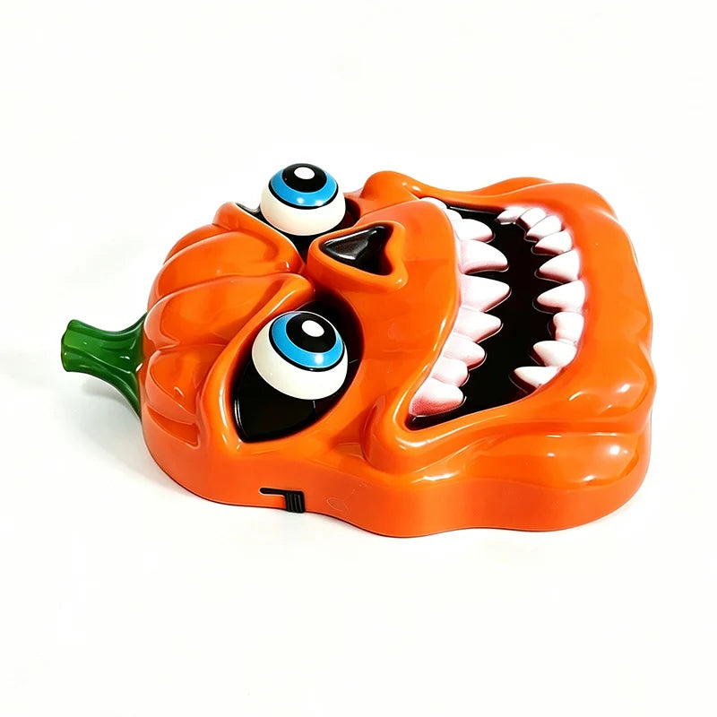Halloween Pumpkin Decoration LED Eyes & Hidden Candy Compartment